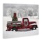 Stupell Industries Wreath Bedecked Christmas Truck Canvas Wall Art, design by Lori Deiter